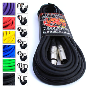 No Bull Professional XLR Microphone Cables