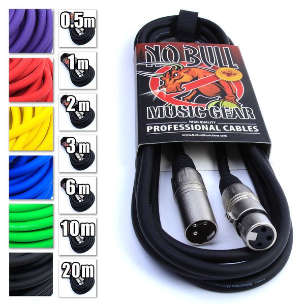 No Bull Professional XLR Microphone Cables