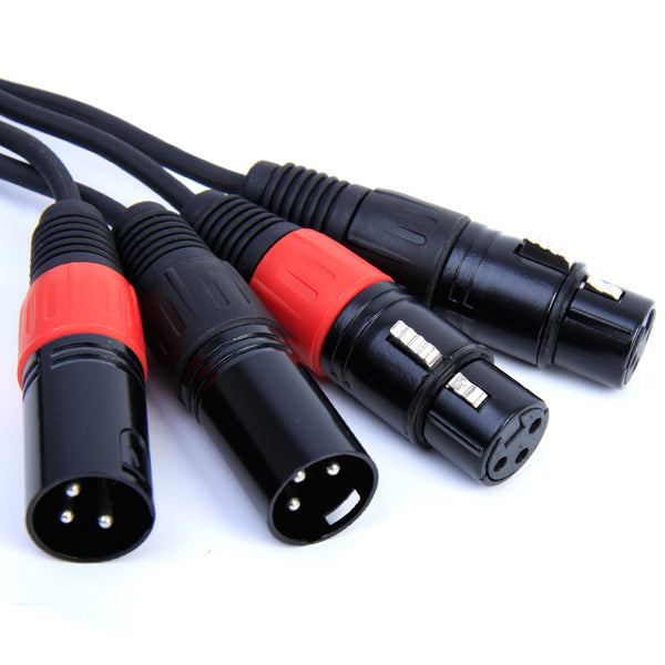 Nordell Cable: 2 x Male XLR to 2 x Female XLR