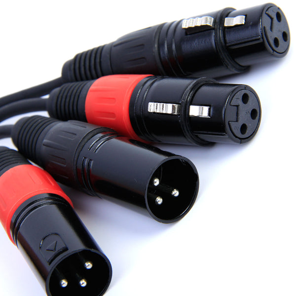Nordell Cable: 2 x Male XLR to 2 x Female XLR