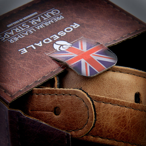 Nordell Ultra Soft Leather Guitar Strap